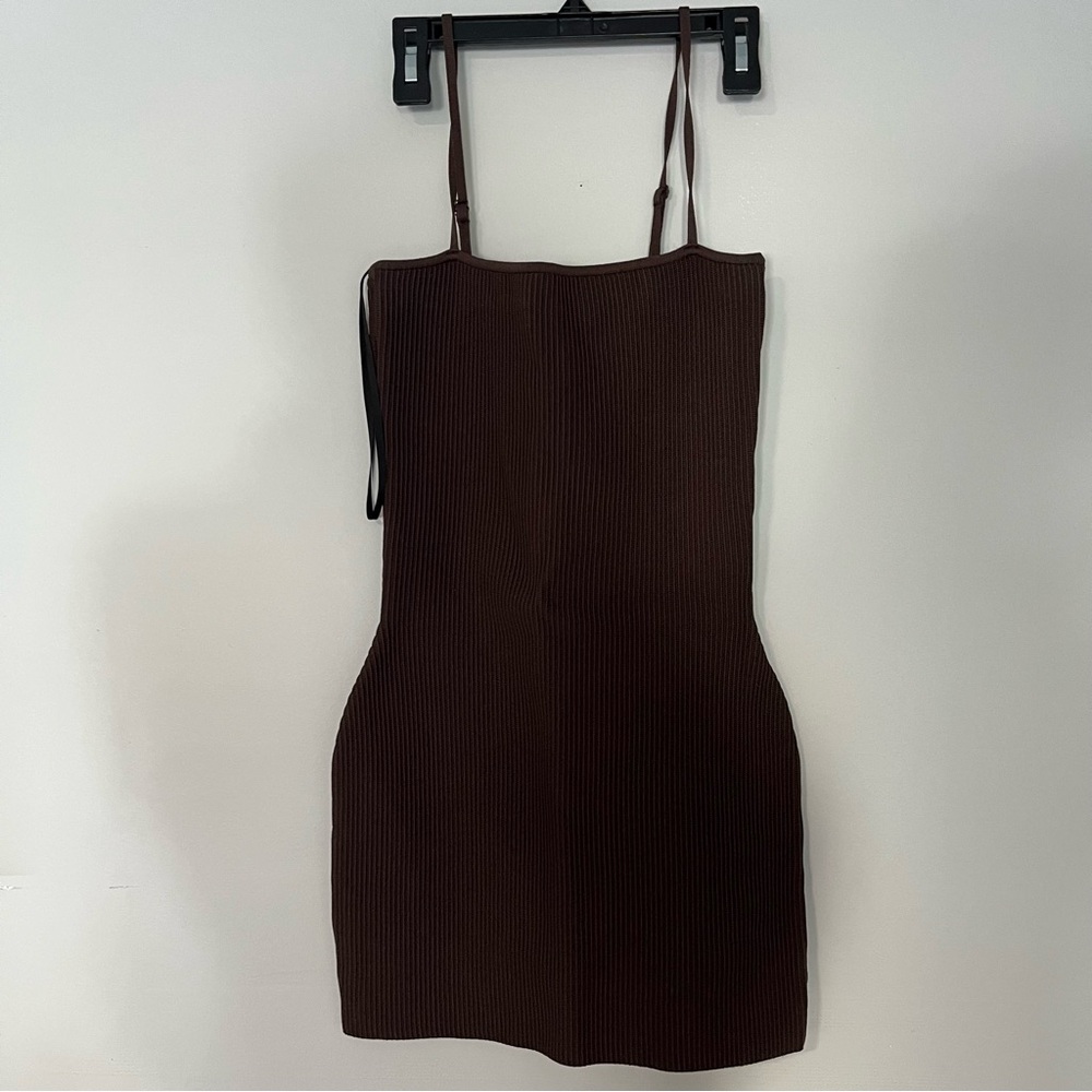 Aritzia Sculpt Knit Tank Minidress